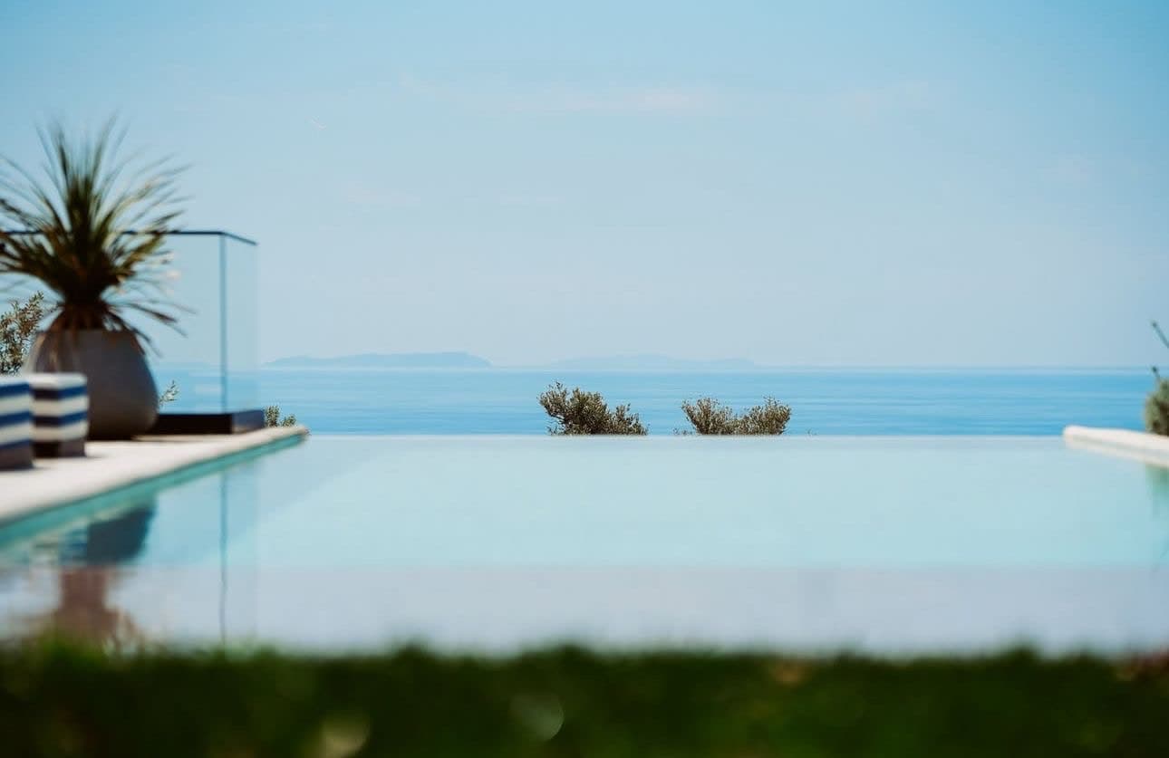 Where the pool meets the sea