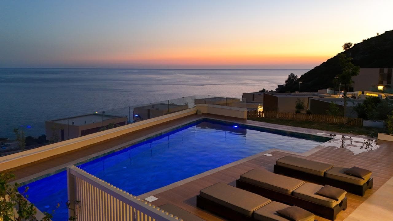 Sunset swims